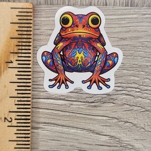 10/$10 Stickers Psychedelic Frogs Frog Sticker